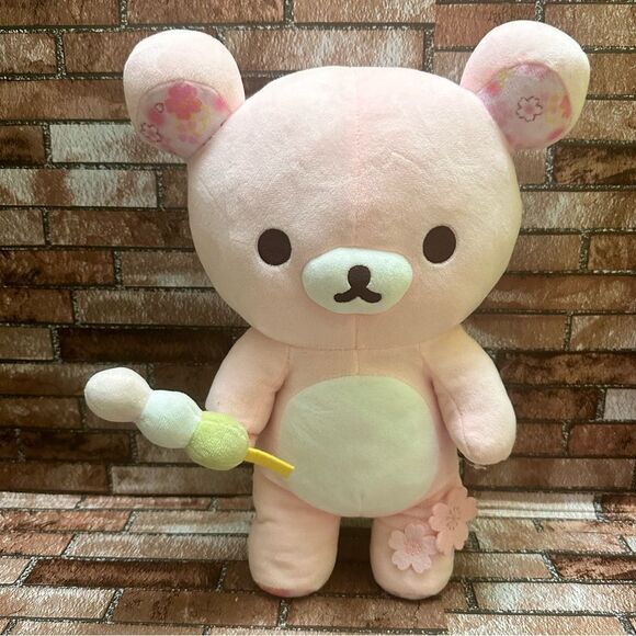 Rilakkuma cherry Blossom Sakura plush stuffed toy - Picture 1 of 9